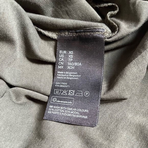 𝅺H&M Jersey Dress Size XS - Picture 5 of 5